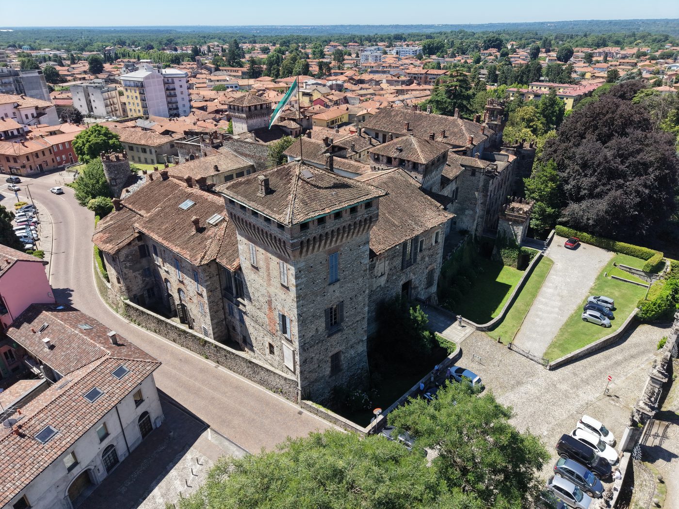 La torre principale del castello